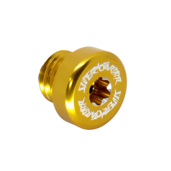 Tampa do Óleo dourado