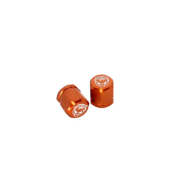 Tampas para Pino de Pneus Laranja