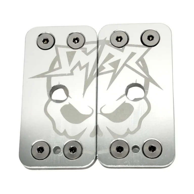 Tampa do Esticador Caveira Bros Prata